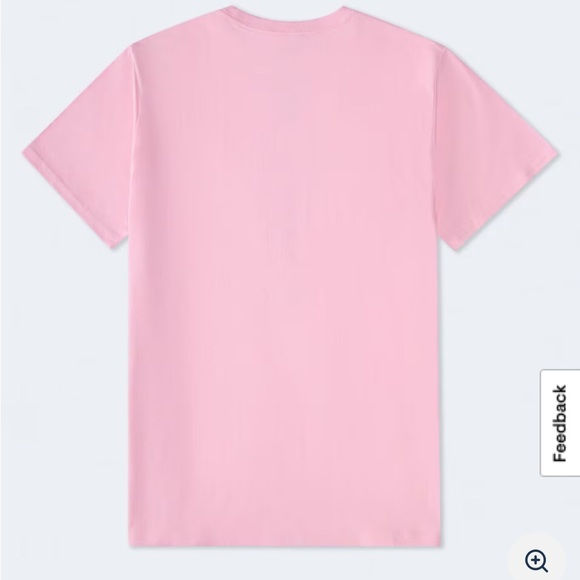 Pepsi Pink Blue Bow Graphic Oversized T-Shirt - Picture 3 of 4
